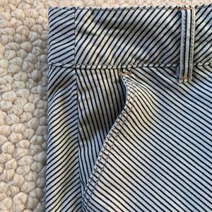 NWOT Anthropologie Pilcro Railroad Striped Denim Skirt No. 25